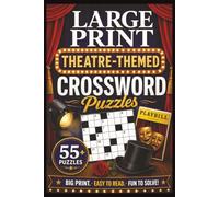 Theatre Related Large Print Crossword Puzzles