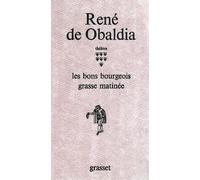 Théâtre T07 - Théâtre / René de Obaldia. Tome 7 - René De Obaldia - Grasset - Livre