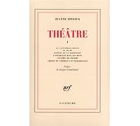 Théâtre Tome 1 - Eugène Ionesco - Gallimard - broché - Théâtre