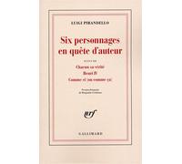 Théâtre Tome 1 - Luigi Pirandello - Gallimard - broché - Théâtre