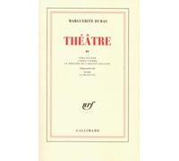 Marguerite Duras – Théâtre, tome 4 – Broché – Gallimard