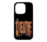Théâtre Word Art Stage Lover Coque pour iPhone 14 Pro