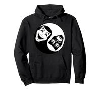 Théâtre Yin Yang - Masques comédie et tragédie Sweat à Capuche