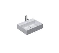 Thebalux lavabo modèle Cube 1x cuve 1x trou de robinet 3CB60141KMW