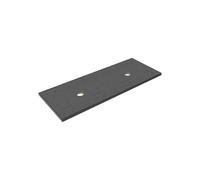 Thebalux Type Plan sous vasque 120x46cm cadre noir mat Céramique Dark Grey 2TY120077D