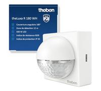 Theben 1010200 theLuxa R180 WH détecteur de Mouvement PIR 180° 12 m Blanc