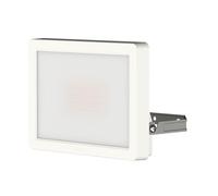 Theben Projecteur LED theLeda B30 Dual WH 1020674 - 30 W, 3000 K (blanc chaud) et 4000 K (blanc neutre) commutable, fonction DarkSky, cache diffuseur, inclinaison 90° en haut/70° en bas, blanc
