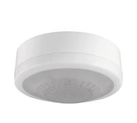 Theben 1030062 LUXA 103 S360-100-12 AP WH I PIR I Détecteur de présence à Infrarouge Passif I Zone de détection de 360° I 1 Canal I en saillie I Jusqu'à 400W LED I 230 V