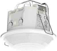 Theben 1030200 PIRA T8 DE Détecteur de Mouvement pour l'intérieur, 200 W LED, Zone de détection Circulaire 360°, Ø 8 m, Temporisation lumière 5 s - 15 Min, Montage au Plafond