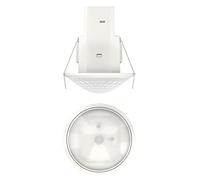 Theben Détecteur de présence PIR theRonda S360-100 DE WH – Plafond 360° Ø 8 m (50 m²) 1 canal
