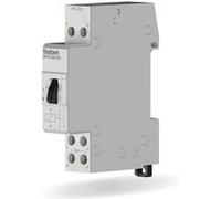 Theben 3120122 OKTO S22-230 Télérupteur I 230 V I électromécanique I Rail DIN I 2 fermetures I LED jusqu'à 200 W I Contrôle de la lumière Blanc