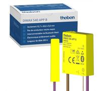 Theben 5400230 DIMAX 540 APP B mini variateur encastré R/C Bluetooth Mesh | Ultra compact 32,7 x 26,6 x 9,6 mm, pas de conducteur neutre, LED 150 W, scènes lumineuses, programme astro, câble de 100 m