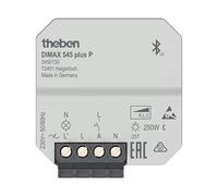 Theben 5450130 DIMAX 545 plus P variateur universel R/L/C 250 W LED