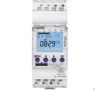 Interrupteur horaire pour rail Tension de fonctionnement: 230 v/ac TR610 top3 1 inverseur (rt) 16 a 250 v/ac programme hebdomadaire X964791 - Theben
