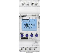 Theben 6110130 Minuterie numérique programme hebdomadaire 2600 W IP20 fonction compte-à-rebours, compteur horaire, fonction aléatoire