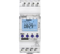 Theben 6120130 Minuterie numérique programme hebdomadaire 2600 W IP20 éclairage de lécran, réserve de marche, passage heure dété/dhiver (automatique), compteur