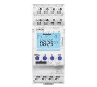 Theben Horloge programmable digitale TR 622 top3 Programme hebdomadaire 2 canaux 2 entrées Blanc