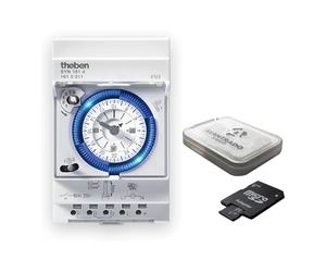 Theben Kit 1610011 SYN 161 d Horloge programmable analogique + microSD