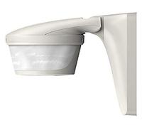 Theben Luxa P300 KNX WHKNX 1019610 Détecteur de Mouvement pour Montage Mural, Plafond ou Coin 2 Niveaux d'éclairage 300° Max. 16 m IP 55 Blanc