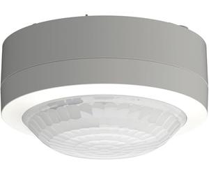 Theben PIRA T8 AP 1030203 Détecteur de Mouvement/détecteur de présence pour l'intérieur 200 W LED Angle de détection Rond 360° Ø 8 m Temps de Fonctionnement 5 s à 15 Min Montage en saillie