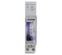 Theben Syn 160 E - Interrupteur horaire analogique - 1 canal - Programme quotidien - Rail DIN