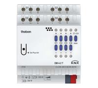 Theben Theben Actionneur de gradation 4 voies DM 4-2 T KNX Quantité:1