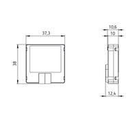 Theben Theben Interface bouton-poussoir KNX Entrée binaire 6 voies TA 6.1 KNX Quantité:1