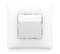 Theben theMura 2060650 Détecteur de Mouvement Infrarouge Passif pour Montage Mural I Fonction éclairage d'escalier I Fonctionnement en Tant Que Machine entièrement ou Semi-Automatique I 1 Canal 230 V