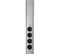 Thebo Prise d'angle 176816 acier inoxydable quadruple ST 3081 verticale