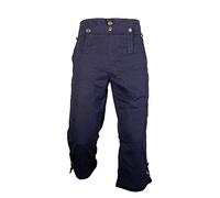 thecostumebase Pantalon de Pirate Choice Pantalon pour Costume Jack Sparrow (XL, Bleu)