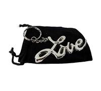 thecostumebase Porte-clés Sex and the City Love - Doré / Argent, Argenté., taille unique