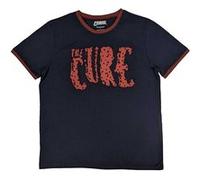 TheCure_Logo Ringer_Uni_NAVY_T-SHIRT: L G