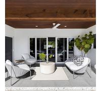 Thedecofactory - BANGALOR - Tapis Effet Jute - Tapis Extérieur et Intérieur - Tapis Salon Tapis Chambre ou Cuisine - Tapis pour Jardin et Terrasse Résistant Pluie 160x230 cm Blanc