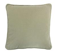 Thedecofactory Coussin en Velours Extra-Doux écru 40x40
