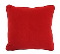 Thedecofactory Coussin en Velours Rouge 40x40