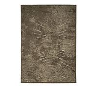 Thedecofactory Dehors-Dedans Ondes - Tapis pour intérieur-extérieur Brun 160x230