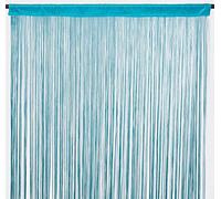 Thedecofactory FILOU - Rideau à Fils Bleu 90x200