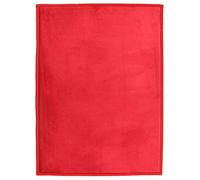 Thedecofactory Flanelle - Tapis Aspect Velours Extra-Doux Rouge 120x170