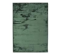 Thedecofactory Flanelle - Tapis Extra-Doux Effet Velours Vert foncé 160x230