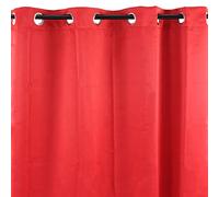 Thedecofactory Rideau occultant Rouge 140x250