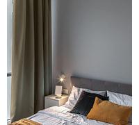 Thedecofactory Rideau occultant Taupe 140x250