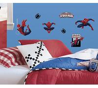 Thedecofactory RMK1795SCS Stickers Marvel Spiderman Roommates Repositionnables (22 Stickers) 24972161, Vinyle, Multicolore, 104 x 26 x 2.5 cm