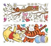 Thedecofactory RMK2463GM Stickers Winnie The Pooh Swinging for Honey Peel and Stick Giant Wall Decals REPOSITIONNABLES, Vinyle, Multicolore, 104 x 46 x 0.1 cm Multicolore G