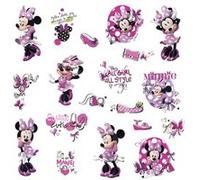 19 Stickers Fashionista Minnie Mouse Disney