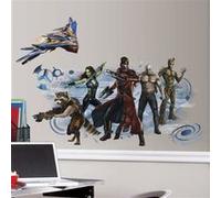 Thedecofactory RMK2651GM Stickers Marvel Les Gardiens de La Galaxy Giant Roommates Repositionnables (76X42CM), Vinyle, Multicolore, 104 x 46 x 0.1 cm G