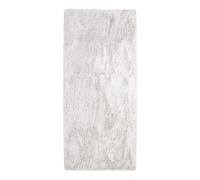 Thedecofactory Tapis à Base Fine et Souple Extra Doux Blanc 80x180