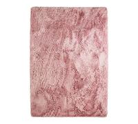 Thedecofactory Tapis à Base Fine et Souple Extra Doux Rose 160x230