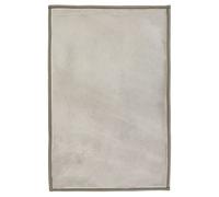 Thedecofactory Tapis Aspect Velours Extra-Doux écru 60x120