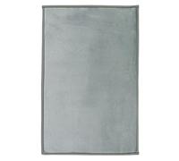 Thedecofactory Tapis Aspect Velours Extra-Doux Gris Nuage 60x120