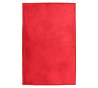 Thedecofactory Tapis Aspect Velours Extra-Doux Rouge 60x90